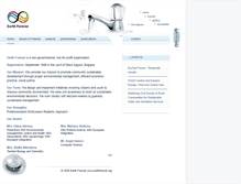 Tablet Screenshot of earthforever.org